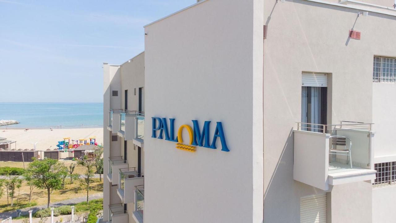 Hotel Paloma Beach Front Chiringuitos Time Rimini Exterior foto